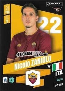 Figurina Nicolò Zaniolo - Calciatori 2022-2023 - Panini