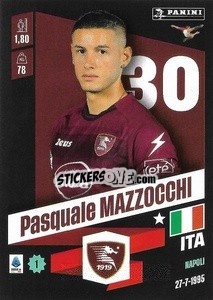 Sticker Pasquale Mazzocchi - Calciatori 2022-2023 - Panini