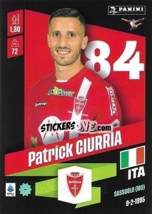 Sticker Patrick Ciurria - Calciatori 2022-2023 - Panini