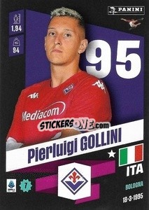 Figurina Pierluigi Gollini - Calciatori 2022-2023 - Panini