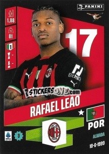 Sticker Rafael Leão - Calciatori 2022-2023 n. 293 - Panini