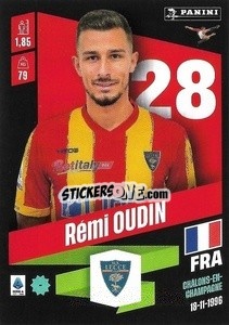 Cromo Rémi Oudin - Calciatori 2022-2023 - Panini