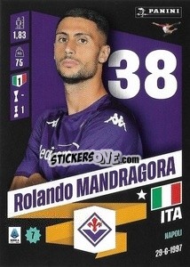 Cromo Rolando Mandragora - Calciatori 2022-2023 - Panini