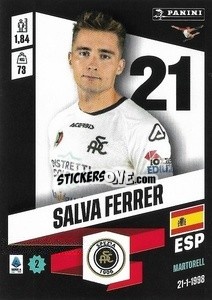 Figurina Salva Ferrer - Calciatori 2022-2023 - Panini