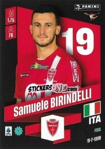 Figurina Samuele Birindelli - Calciatori 2022-2023 - Panini