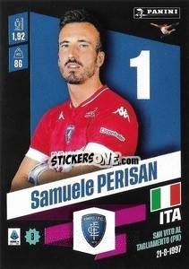 Figurina Samuele Perisan - Calciatori 2022-2023 - Panini