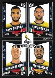 Sticker Shady Oukhadda / Mauro Coppolaro / Tommaso Silvestri / Mario Gargiulo