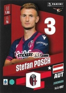 Sticker Stefan Posch - Calciatori 2022-2023 - Panini