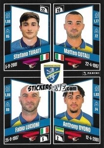 Sticker Stefano Turati / Matteo Cotali / Fabio Lucioni / Anthony Oyono