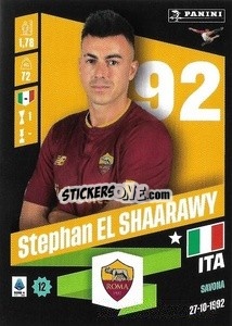 Figurina Stephan El Shaarawy - Calciatori 2022-2023 - Panini