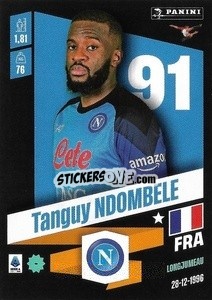 Figurina Tanguy Ndombele - Calciatori 2022-2023 - Panini