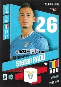 Cromo Ștefan Radu - Calciatori 2022-2023 - Panini