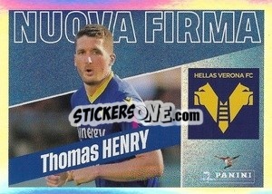 Figurina Thomas Henry - Calciatori 2022-2023 - Panini