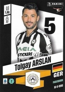 Cromo Tolgay Arslan - Calciatori 2022-2023 - Panini