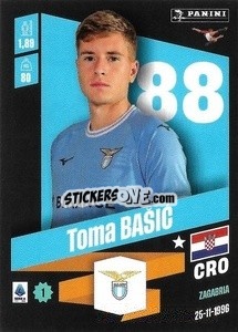 Sticker Toma Bašić - Calciatori 2022-2023 - Panini