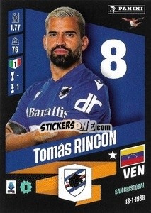 Figurina Tomás Rincón - Calciatori 2022-2023 - Panini
