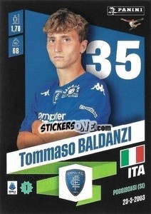 Figurina Tommaso Baldanzi - Calciatori 2022-2023 - Panini