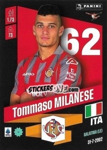 Figurina Tommaso Milanese - Calciatori 2022-2023 - Panini