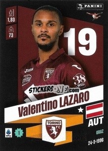 Sticker Valentino Lazaro
