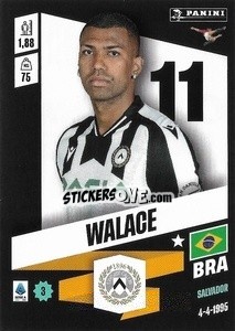 Figurina Walace - Calciatori 2022-2023 - Panini