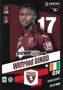 Sticker Wilfried Singo
