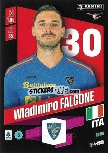 Sticker Wladimiro Falcone - Calciatori 2022-2023 - Panini