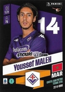 Cromo Youssef Maleh - Calciatori 2022-2023 - Panini