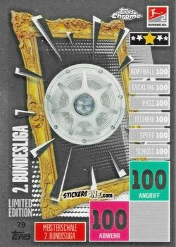 Figurina 2. Bundesliga Meisterschale - German Bundesliga 2020-2021. Match Attax Chrome n. 79 - Topps