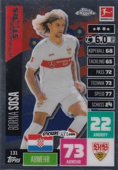 Figurina Borna Sosa - German Bundesliga 2020-2021. Match Attax Chrome n. 131 - Topps
