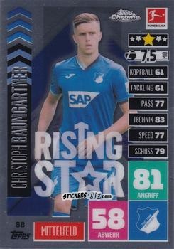 Cromo Christoph Baumgartner - German Bundesliga 2020-2021. Match Attax Chrome n. 88 - Topps