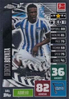Cromo Dedryck Boyata - German Bundesliga 2020-2021. Match Attax Chrome n. 181 - Topps