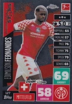 Cromo Edimilson Fernandes - German Bundesliga 2020-2021. Match Attax Chrome n. 127 - Topps