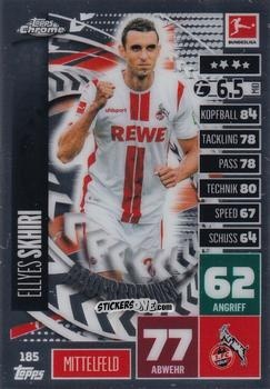 Sticker Ellyes Skhiri - German Bundesliga 2020-2021. Match Attax Chrome n. 185 - Topps