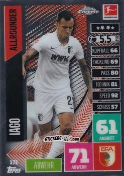 Cromo Iago  - German Bundesliga 2020-2021. Match Attax Chrome n. 171 - Topps