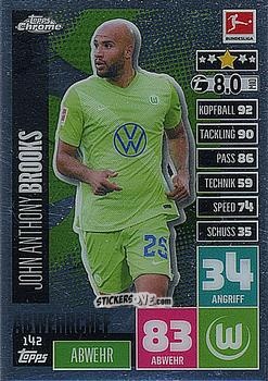 Sticker John Anthony Brooks - German Bundesliga 2020-2021. Match Attax Chrome n. 142 - Topps