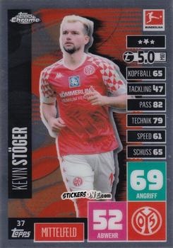 Cromo Kevin Stöger - German Bundesliga 2020-2021. Match Attax Chrome n. 37 - Topps