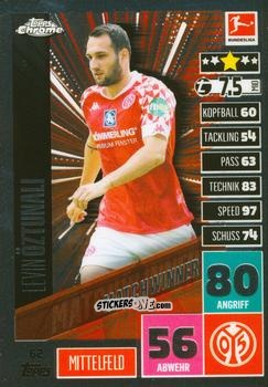 Figurina Levin Öztunali - German Bundesliga 2020-2021. Match Attax Chrome n. 62 - Topps