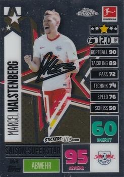 Figurina Marcel Halstenberg - German Bundesliga 2020-2021. Match Attax Chrome n. 163 - Topps