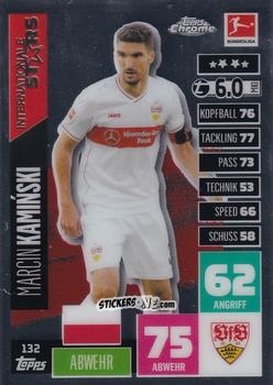 Sticker Marcin Kamiński - German Bundesliga 2020-2021. Match Attax Chrome n. 132 - Topps