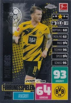 Figurina Marco Reus - German Bundesliga 2020-2021. Match Attax Chrome n. 146 - Topps