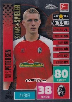 Cromo Nils Petersen - German Bundesliga 2020-2021. Match Attax Chrome n. 195 - Topps