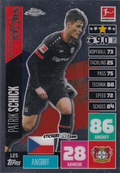 Cromo Patrik Schick - German Bundesliga 2020-2021. Match Attax Chrome n. 125 - Topps