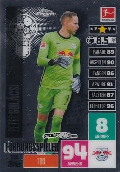Figurina Péter Gulácsi - German Bundesliga 2020-2021. Match Attax Chrome n. 151 - Topps