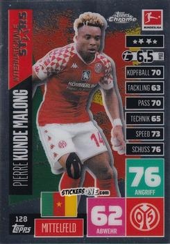 Figurina Pierre Kunde Malong - German Bundesliga 2020-2021. Match Attax Chrome n. 128 - Topps