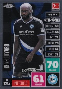 Figurina Reinhold Yabo - German Bundesliga 2020-2021. Match Attax Chrome n. 11 - Topps