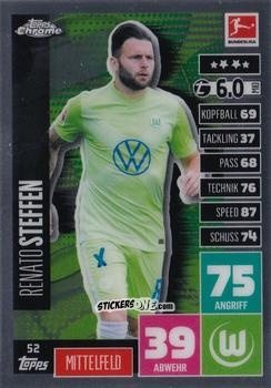 Cromo Renato Steffen - German Bundesliga 2020-2021. Match Attax Chrome n. 52 - Topps