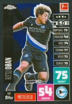 Cromo Ritsu Dōan - German Bundesliga 2020-2021. Match Attax Chrome n. 12 - Topps
