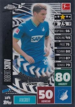 Cromo Robert Skov - German Bundesliga 2020-2021. Match Attax Chrome n. 184 - Topps