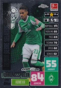 Cromo Theodor Gebre Selassie - German Bundesliga 2020-2021. Match Attax Chrome n. 145 - Topps