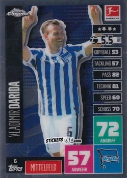Figurina Vladimir Darida - German Bundesliga 2020-2021. Match Attax Chrome n. 6 - Topps